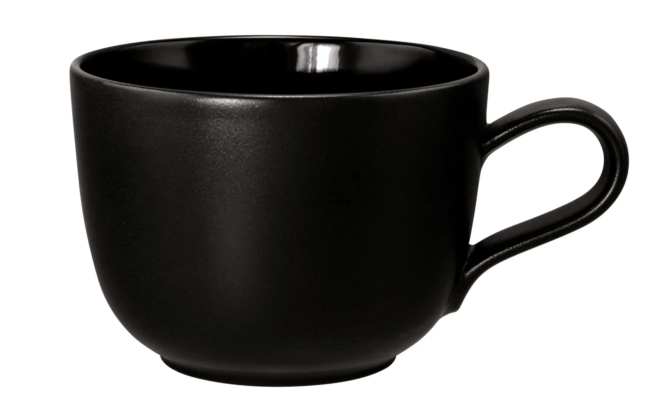 Kaffeeobertasse 0,26 l mit Relief in Velvet black