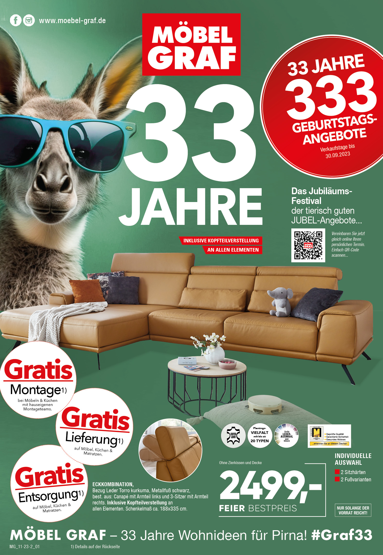 Unser Jubiläumsprospekt