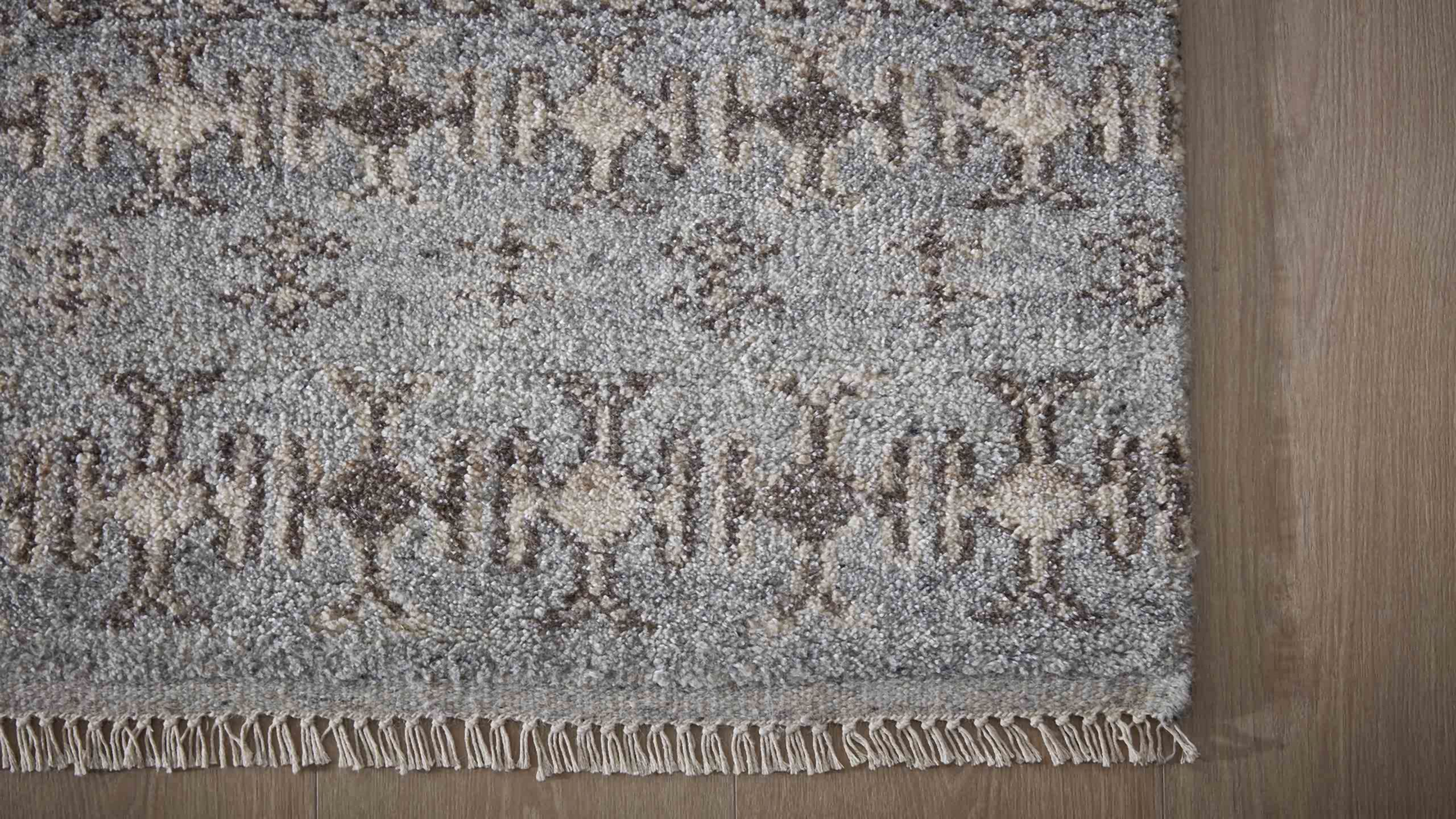 Teppich Interliving S-8420, natur ca. 65 x 130 cm
