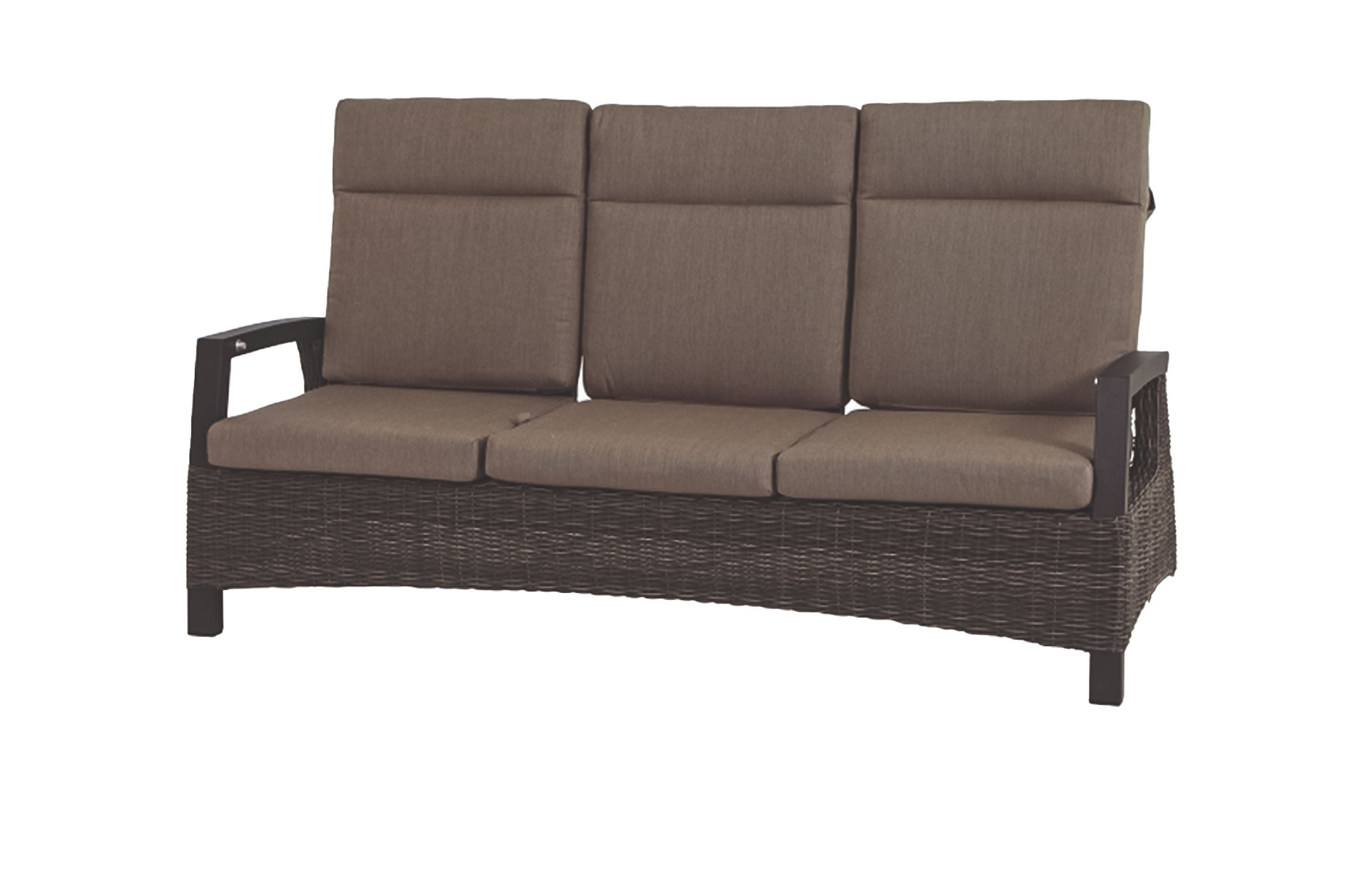 Limona - Lounge Bank 3-Sitzer 194 x 103 x 83.50 - Charcoal Grey