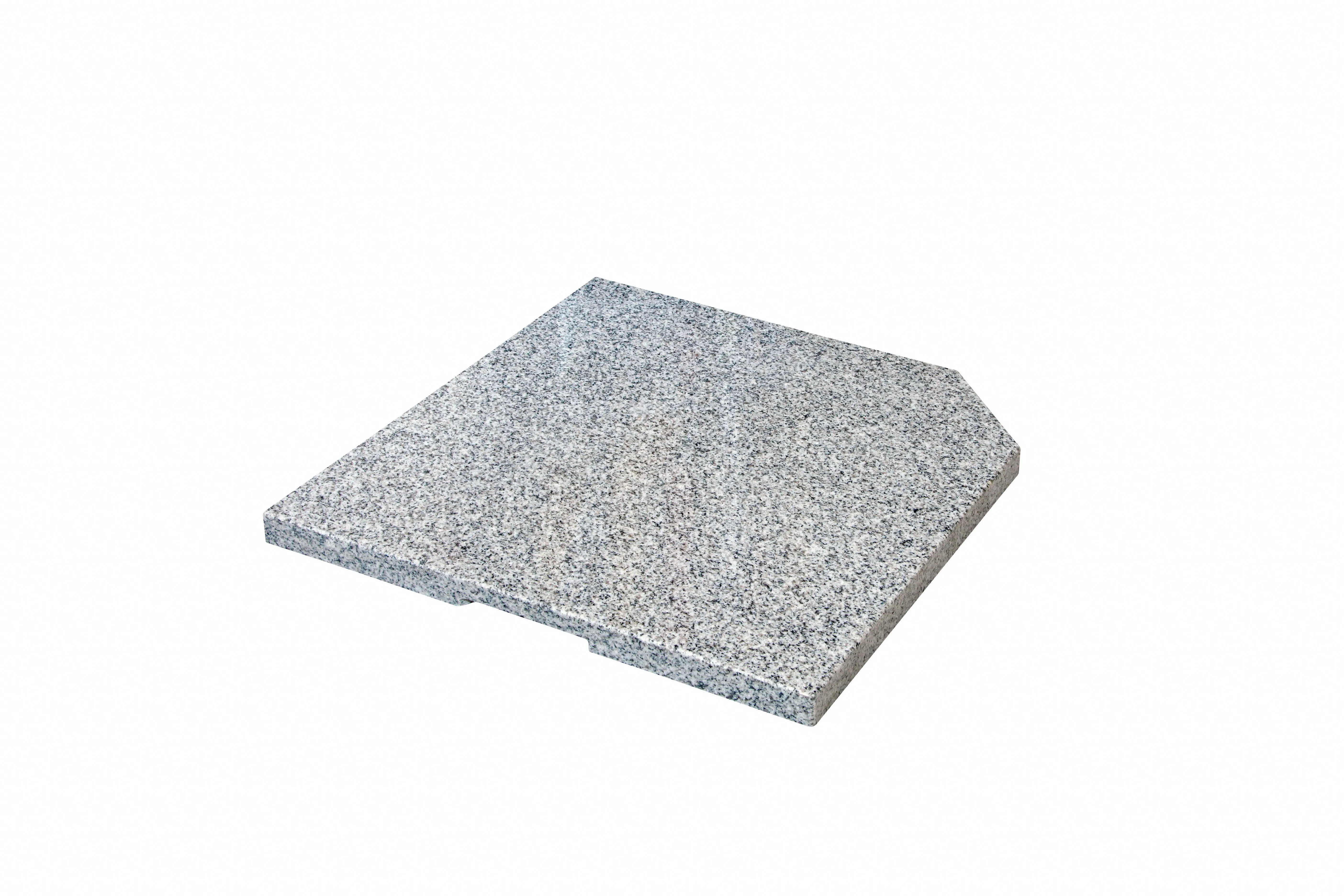 Granit Schirmständer Design-Platte 