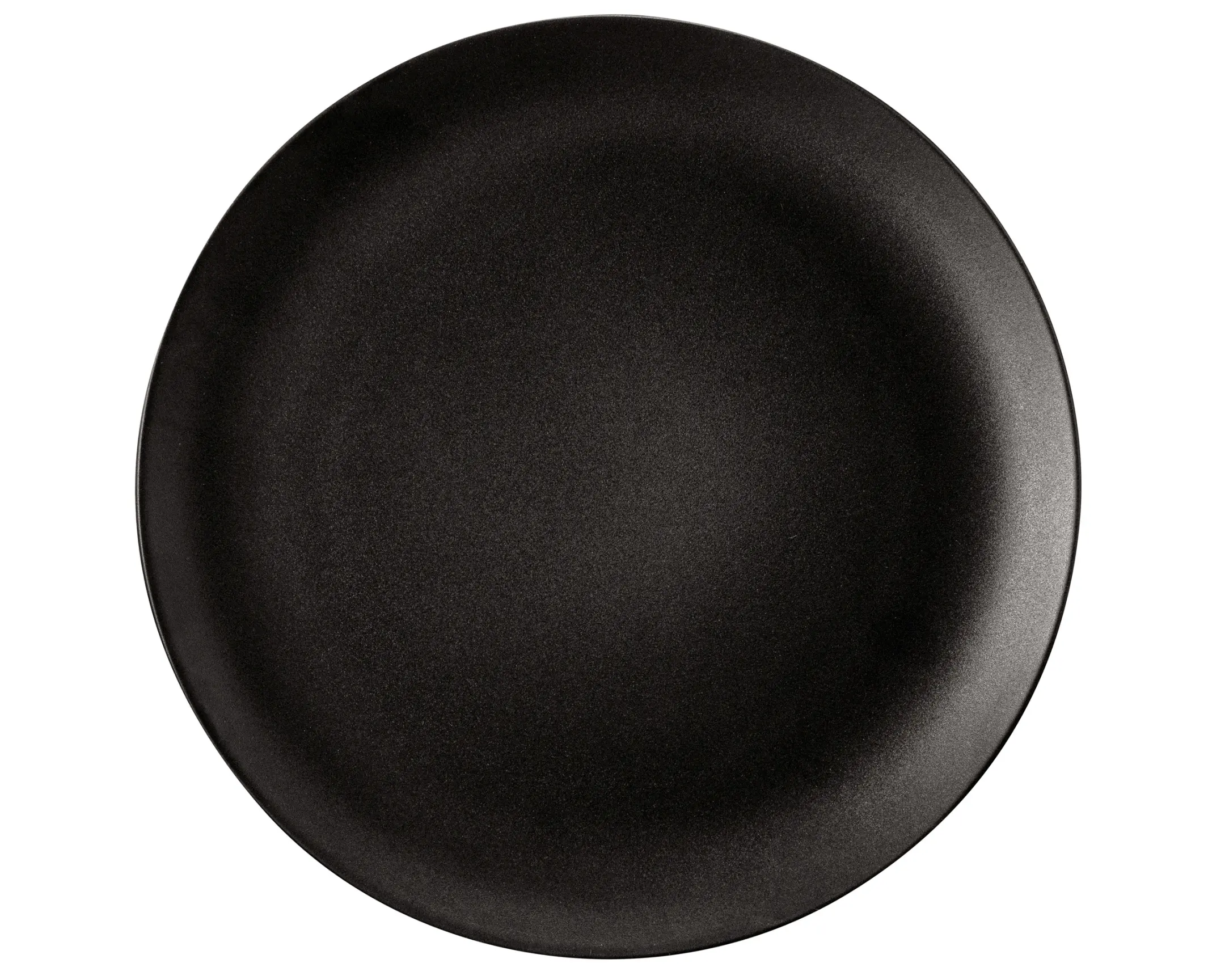 Speiseteller rund 27,5 cm in Velvet black