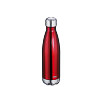 Isoliertrinkflasche in Edelstahl lackiert, Rot - 27x26x53,5 (BxHxL in cm)