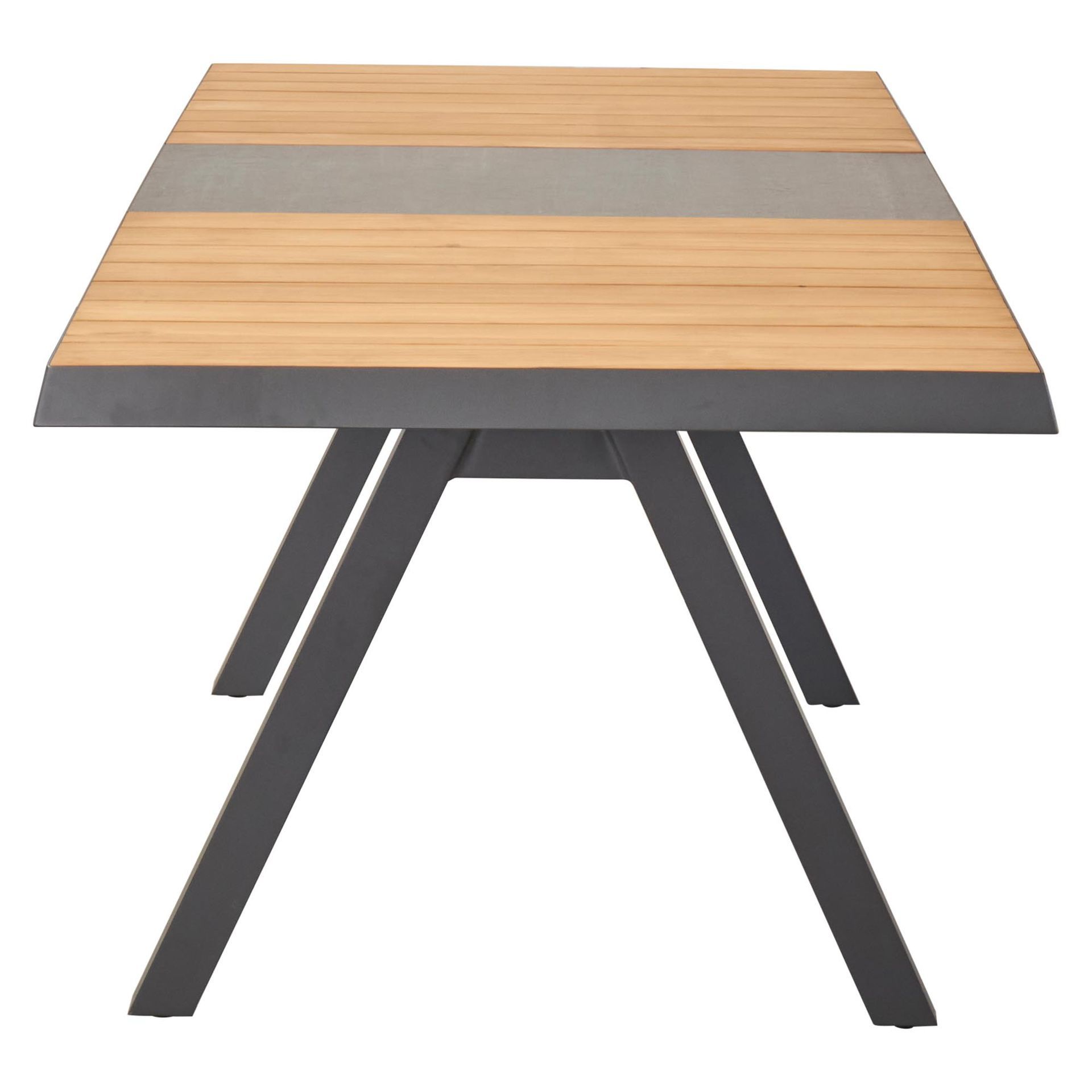 LC Garden Kumasi Ausziehtisch 160/210x100cm Aluminium/Teak LC Garden Kumasi Ausziehtisch 160/210x100cm Aluminium/Teak