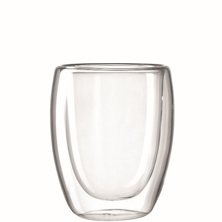 Doppelwandbecher 350ml in klar